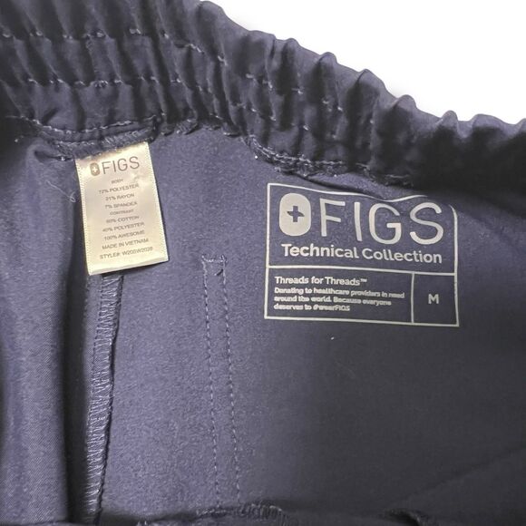 Figs Technical Collection M Blue Joggers Pants - Picture 5 of 11